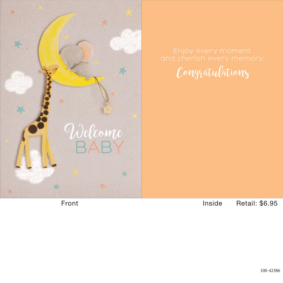 Card | Newborn | Big Dreams Moon