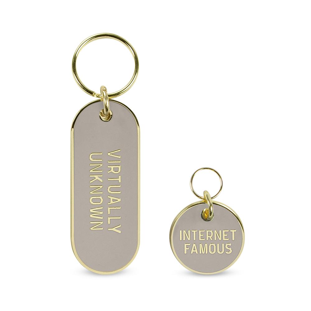 Keychain Set | Internet Famous + Virtually Unknown