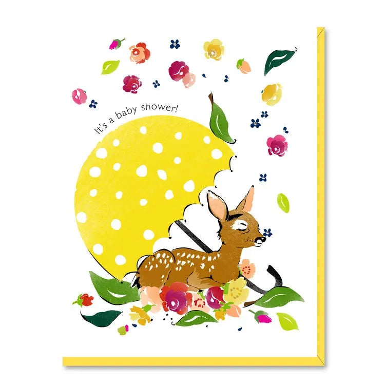 Card | Baby Shower Fawn