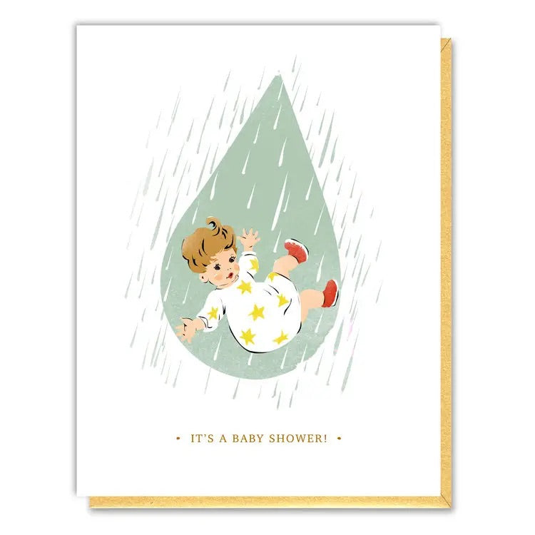 Baby Shower Card | Raindrop